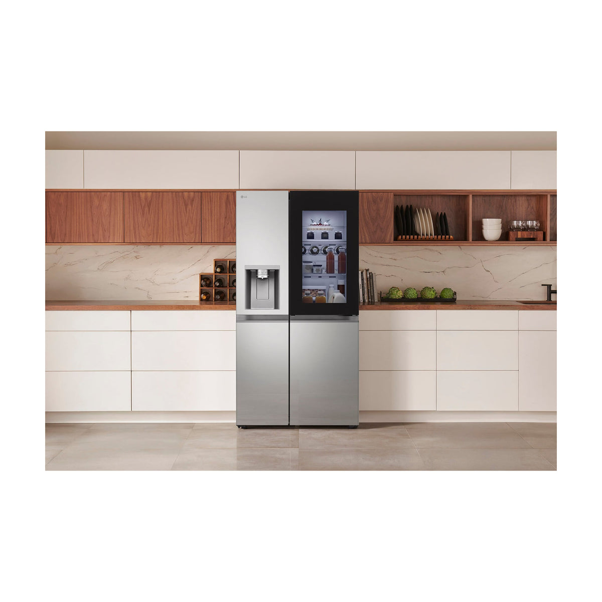 Frigorífico americano LG GSXE80PYBD, 628 l, InstaView Door-in-Door