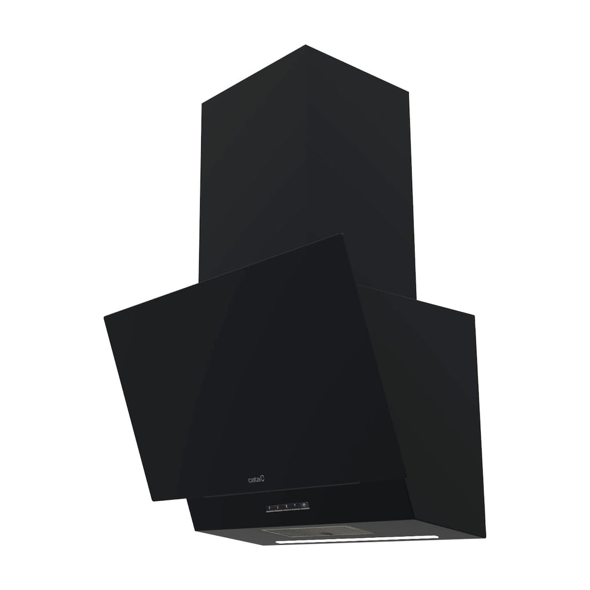 Campana decorativa Cata Thalassa 700GBK, 70 cm, cristal negro