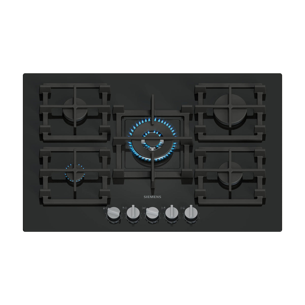 Placa de gas Siemens EP7A6QI40, 75 cm y 5 quemadores