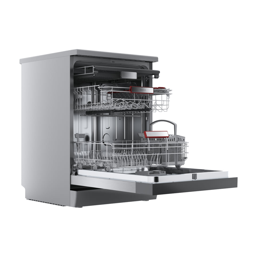 Lavavajillas Teka DFS 466BX inox, 16 cubiertos y clase B
