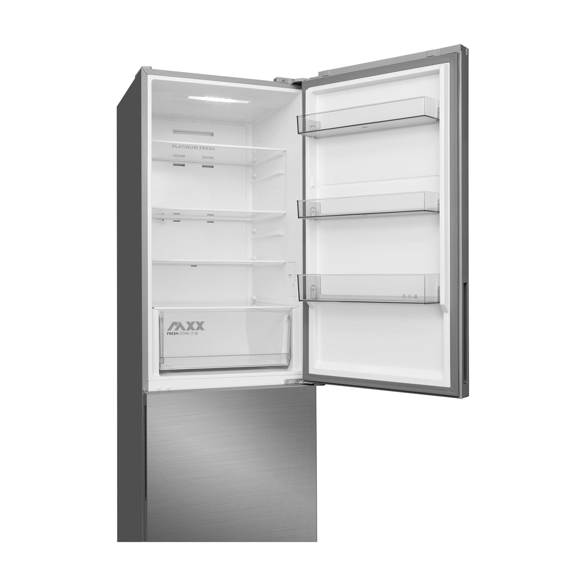 Frigorífico combi Midea MDRB548MME46 inox, 401 L y Total No Frost