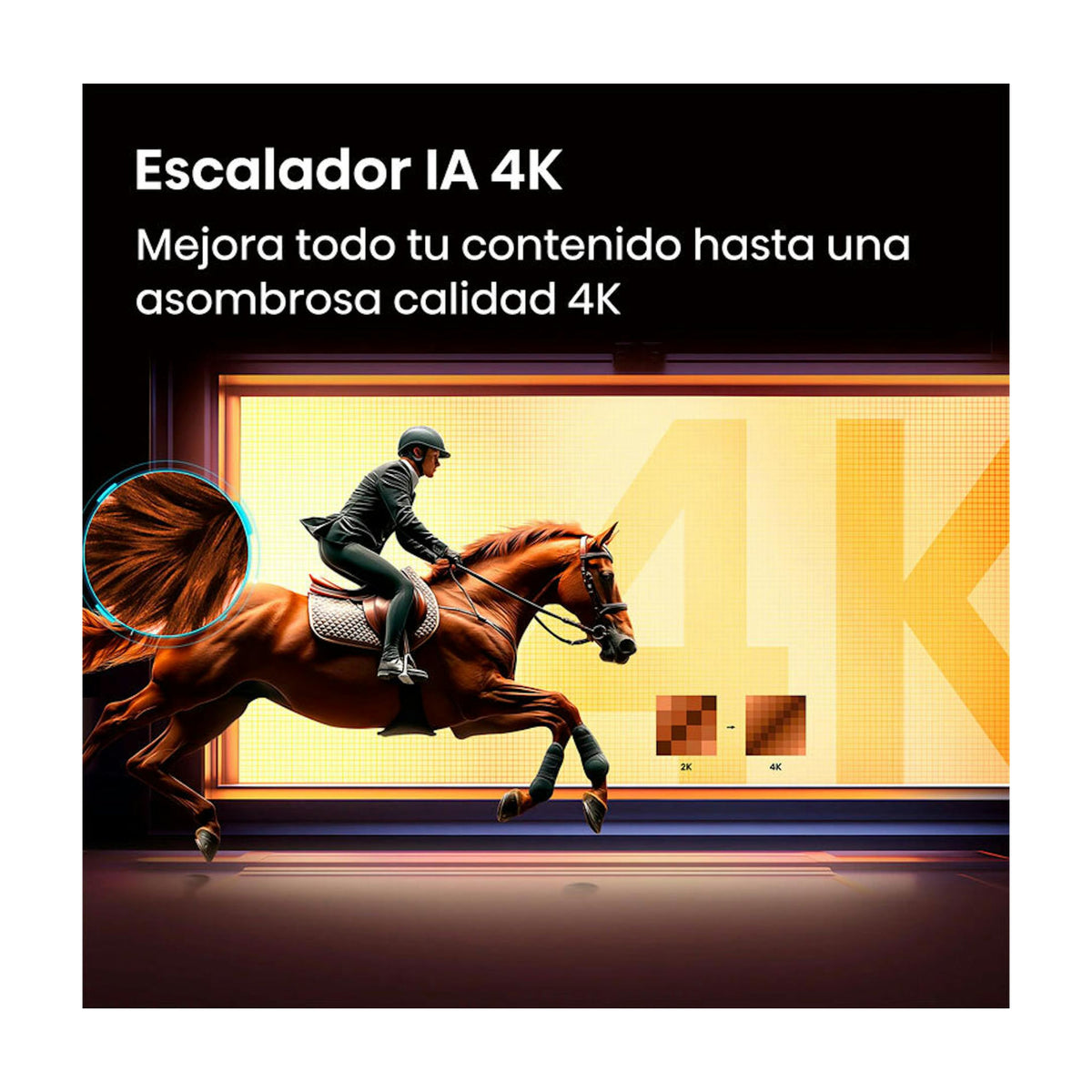 Televisor Hisense 43Q7S QLED 4K UHD de 43 pulgadas