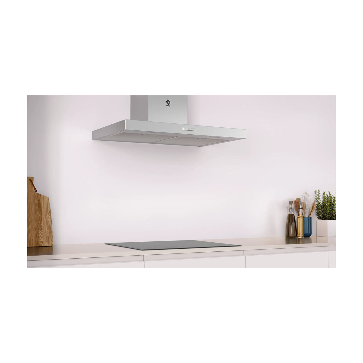 Campana decorativa Balay 3BC076MX de 75 cm en inox con iluminación LED