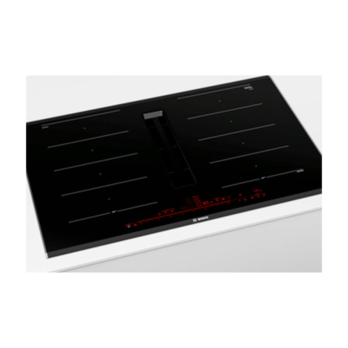 Placa de inducción con extractor Bosch PXX875D67E, 80 cm, FlexInducción