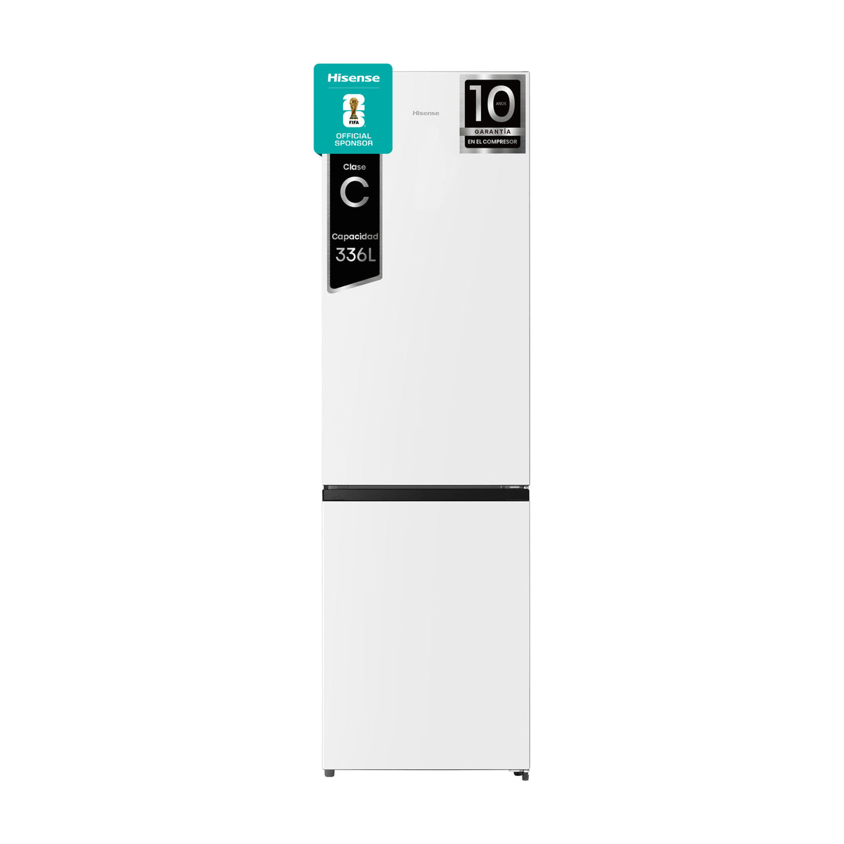Frigorífico combi Hisense RB440N4AWC de 336 l, Total No Frost