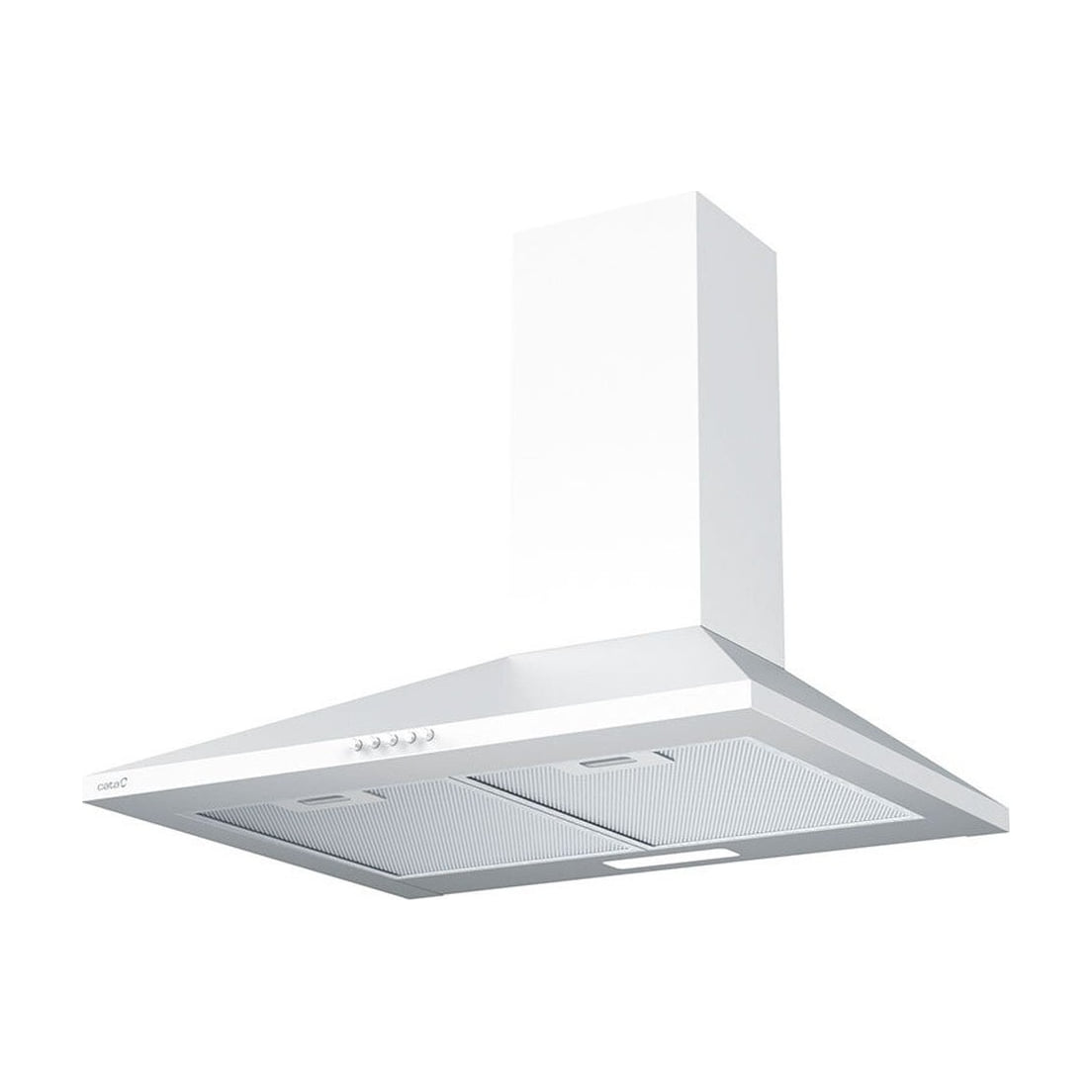 Campana decorativa CATA VK 6000 WH blanca, 60 cm y 3 velocidades