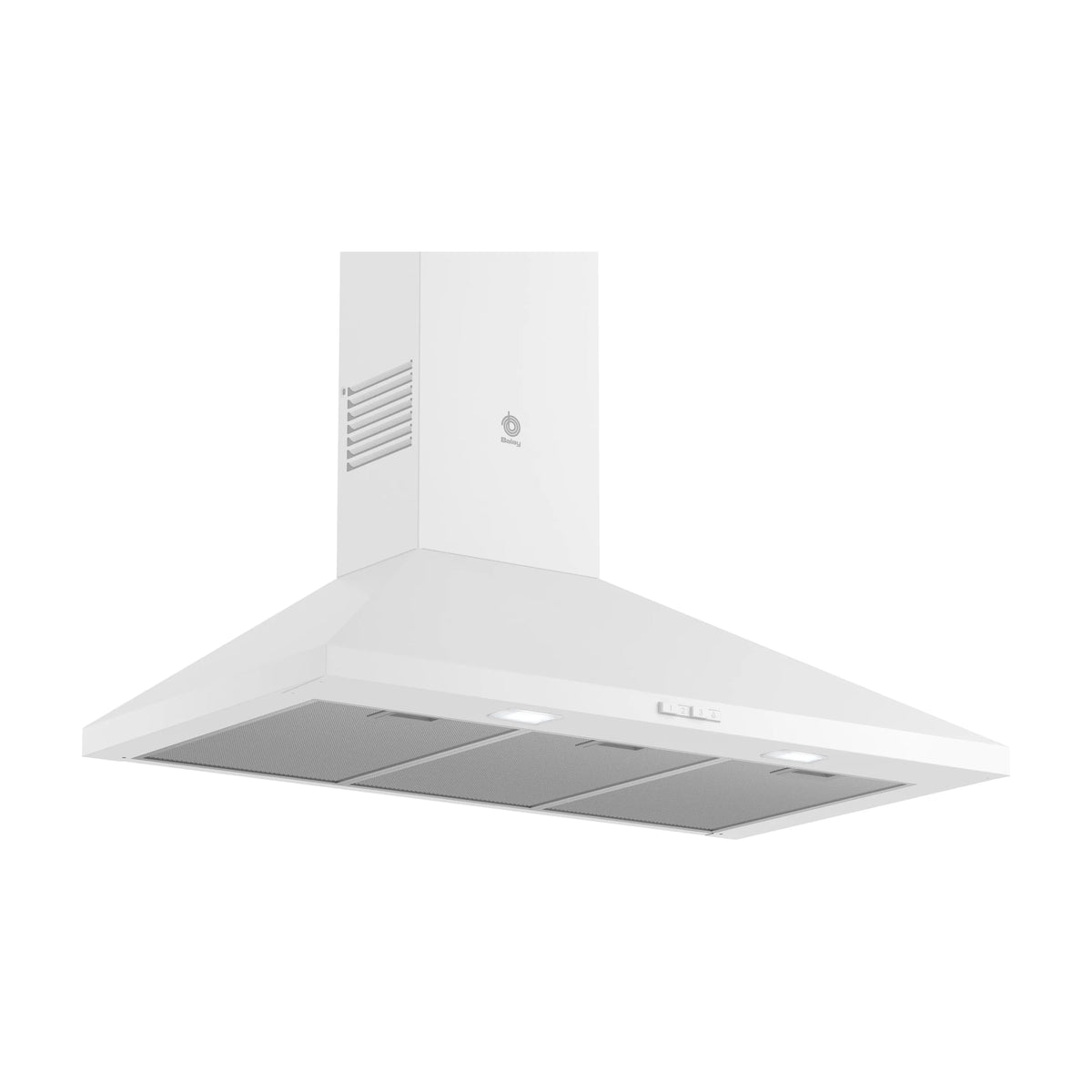 Campana decorativa de pared Balay 3BC695MB, 90 cm, blanca