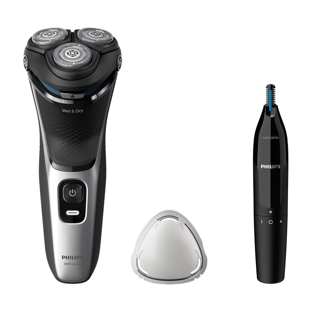 Afeitadora Philips Shaver 3000 Series S3143/02, seco y mojado, 60 min de autonomía