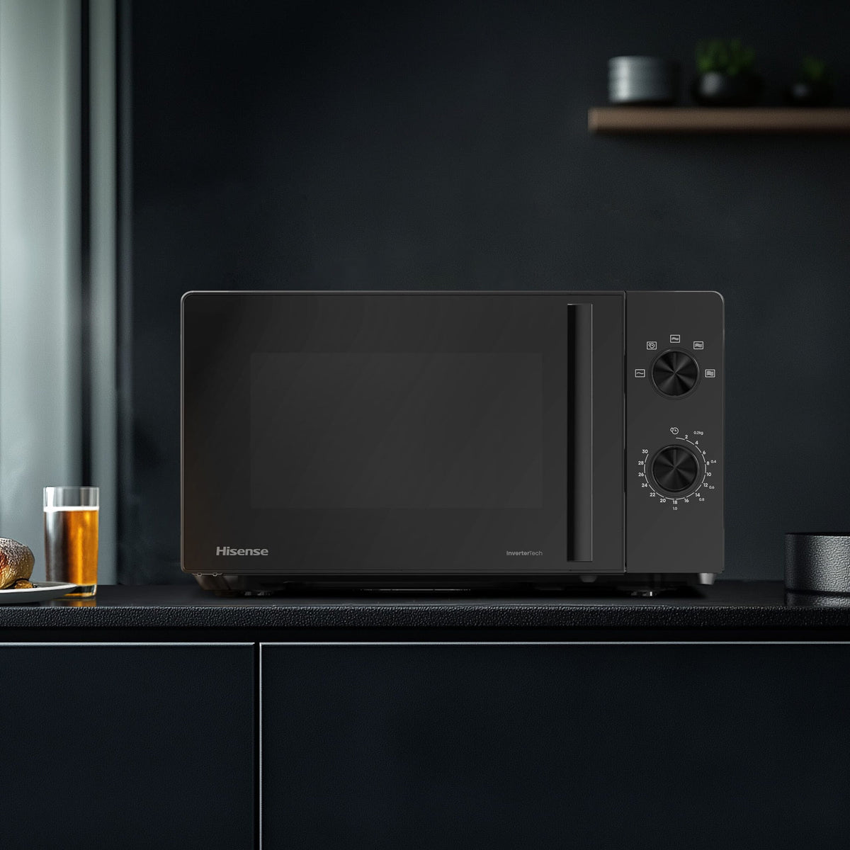 Microondas Hisense H20MOBP1HI de 20 l y 700 W