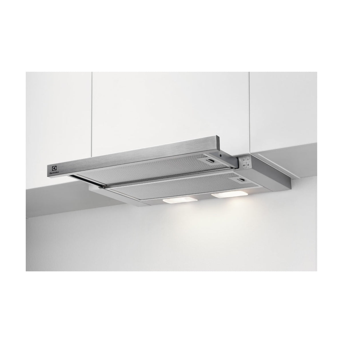 Campana telescópica Electrolux KFP326S de 60 cm, inox y LED