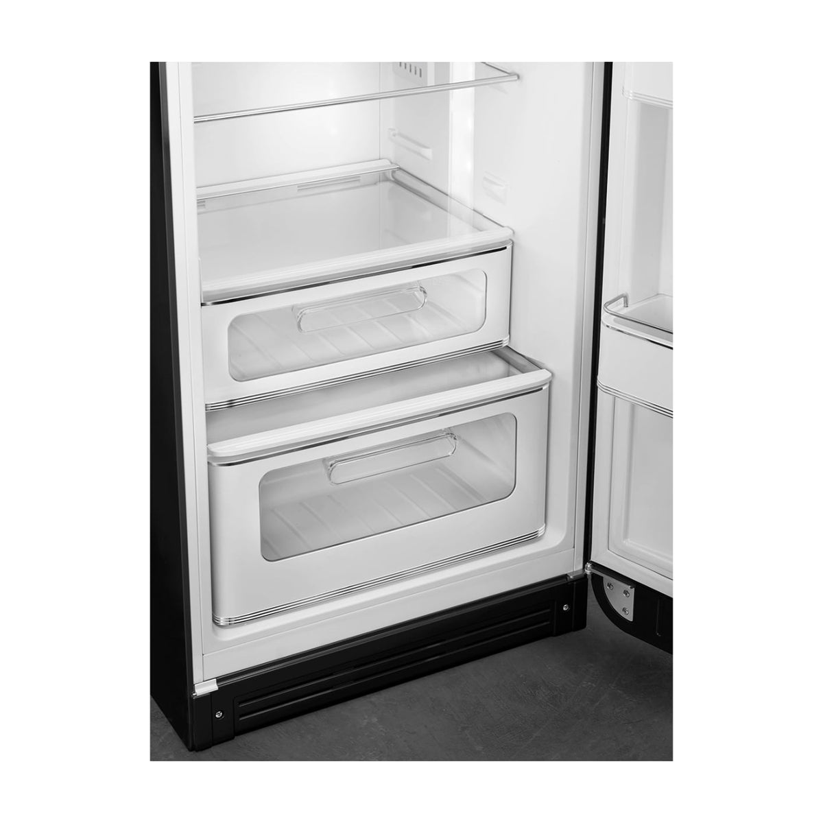 Frigorífico de dos puertas Smeg FAB30RBL5 de 294 l, negro