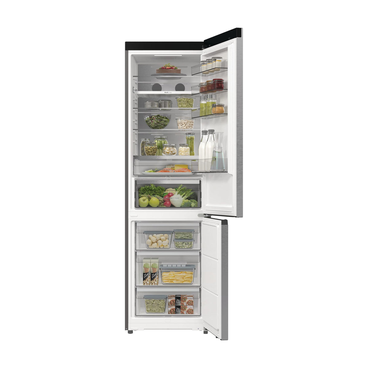 Frigorífico combi Hisense RB5P410SACC de 413 l, Total No Frost