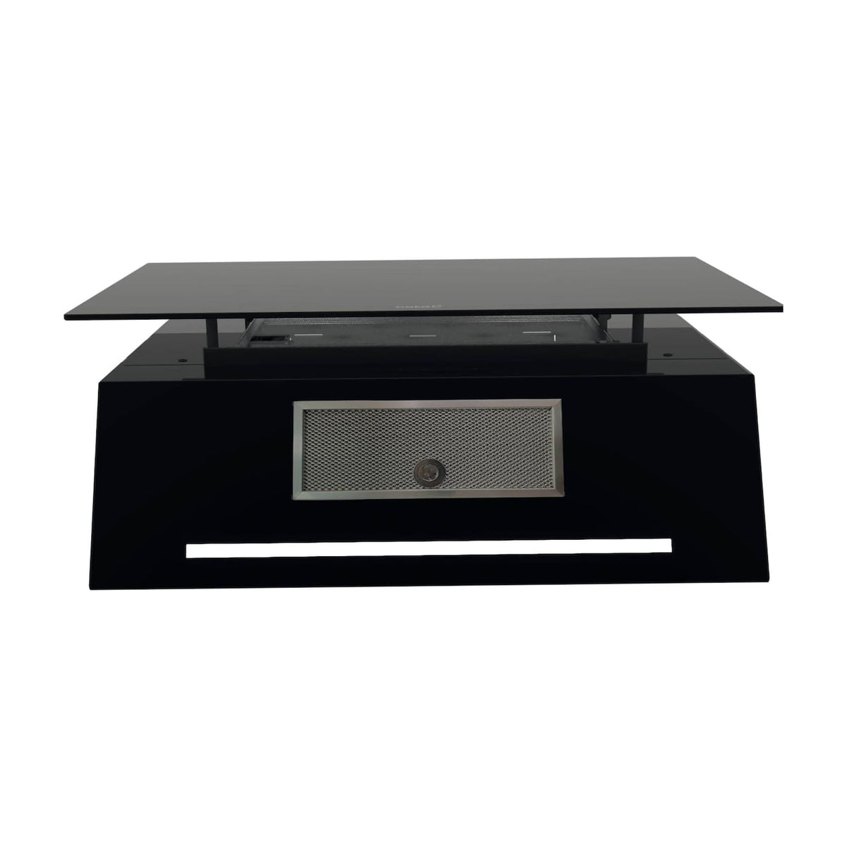 Campana decorativa Cata Thalassa 700GBK, 70 cm, cristal negro
