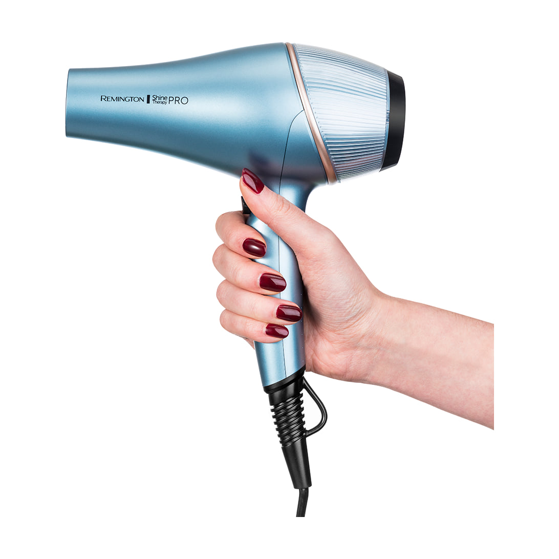 Secador de pelo Remington AC9300 Shine Therapy Pro, 2200 W e iónico