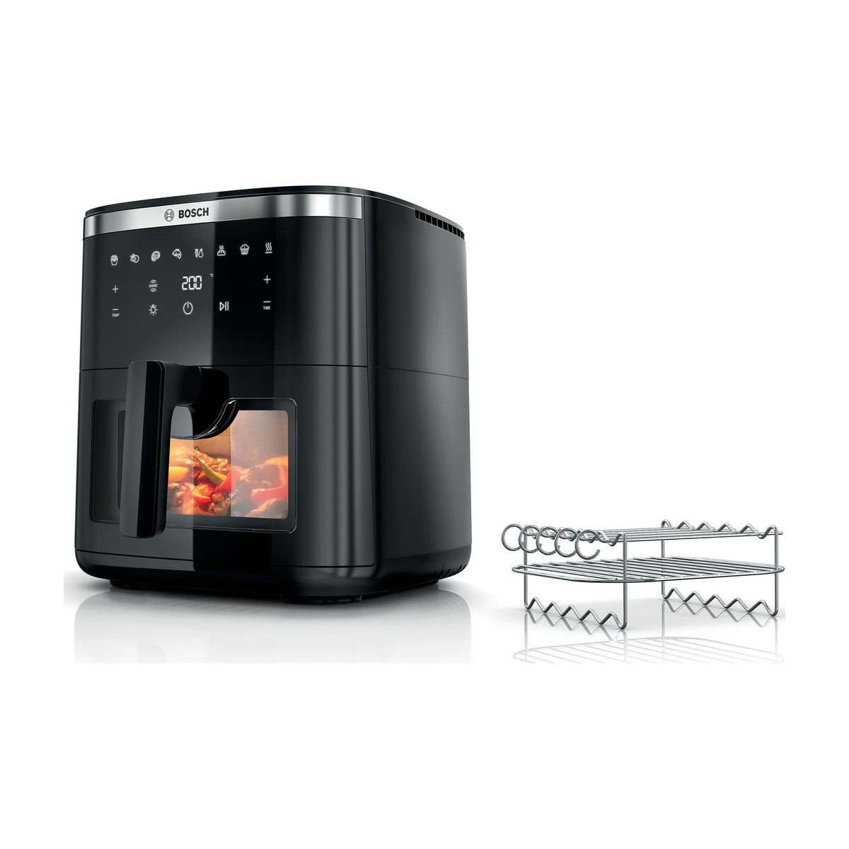 Freidora de aire Bosch MAF671B1 de 7,2 l y 1800 W