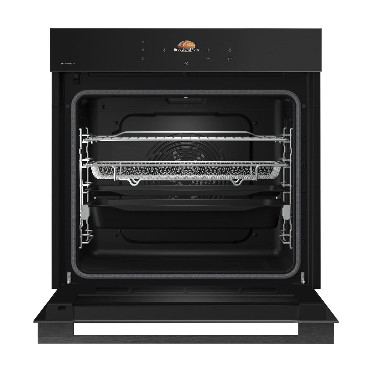 Horno integrable Hisense BI614P8B pirolítico de 77 l con WiFi
