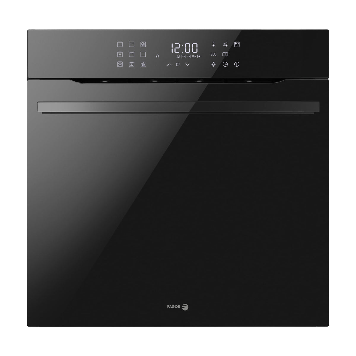 Horno Fagor 9H-798TEN pirolítico, 77 litros, negro