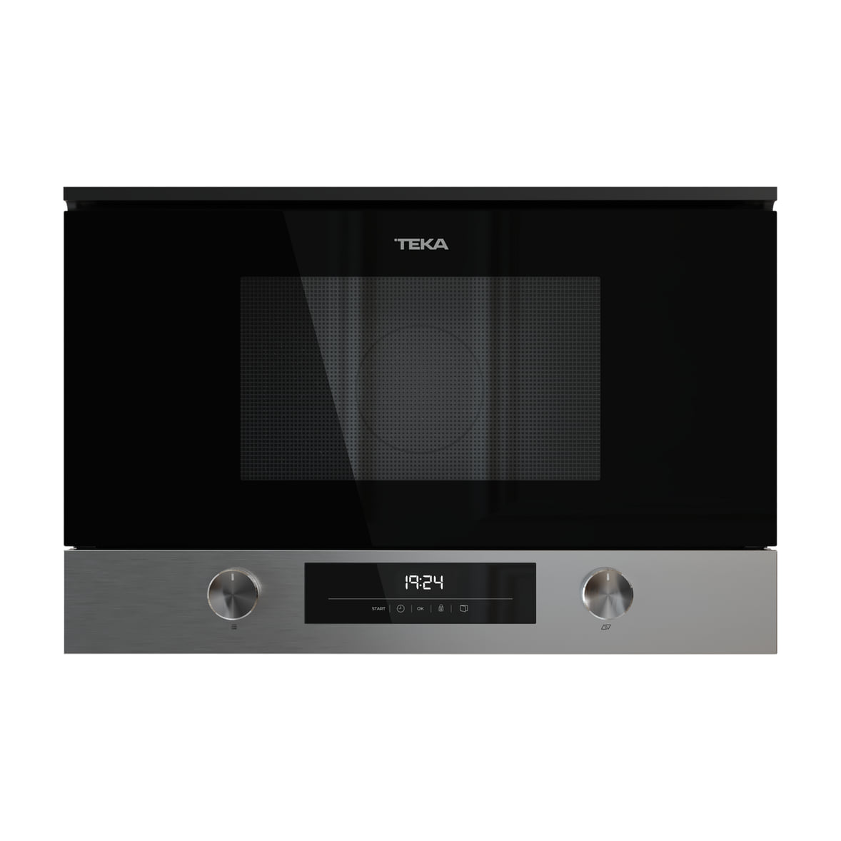 Microondas integrable Teka Neo MS 6220 BIS R SS, 22 l con grill y base cerámica