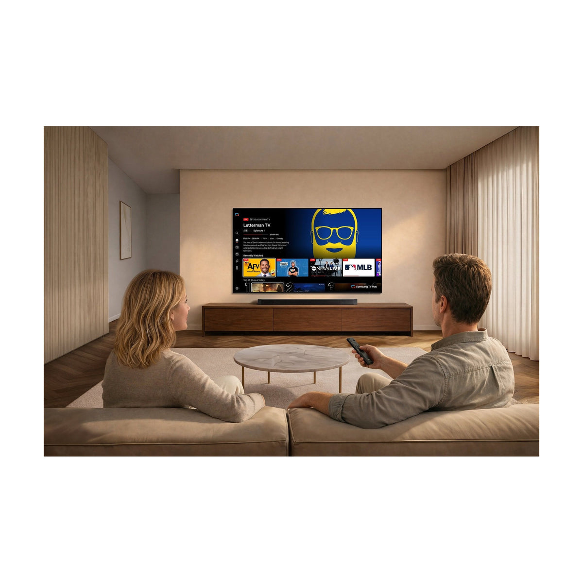 Televisor Samsung TU50U8075HUXXC de 50 pulgadas, 4K UHD Smart TV