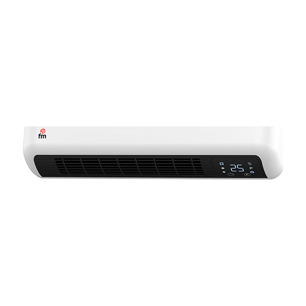 Calefactor cerámico de pared FM TS-20 de 2000 W con programación semanal