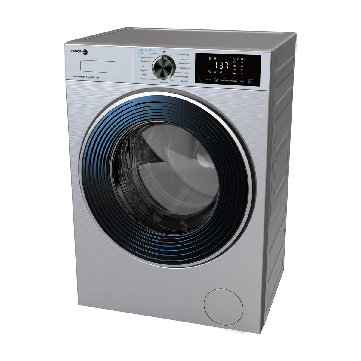 Lavadora Fagor 5FE-8714X de 8 kg y 1400 rpm
