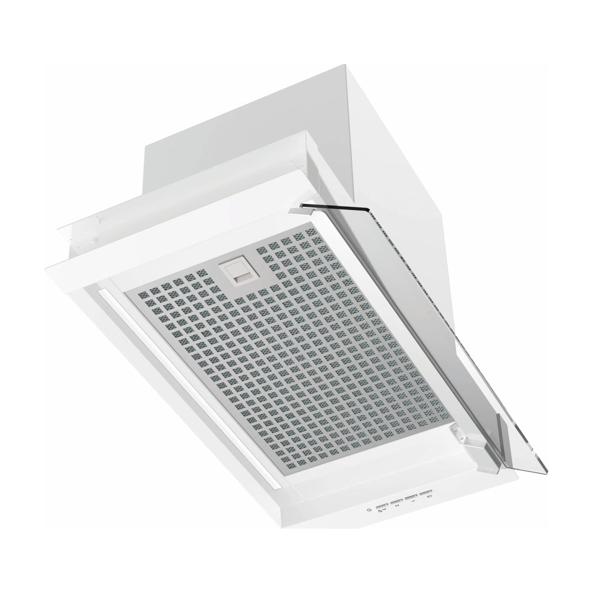 Campana integrable CATA Corona WH 60 blanca, 60 cm y LED