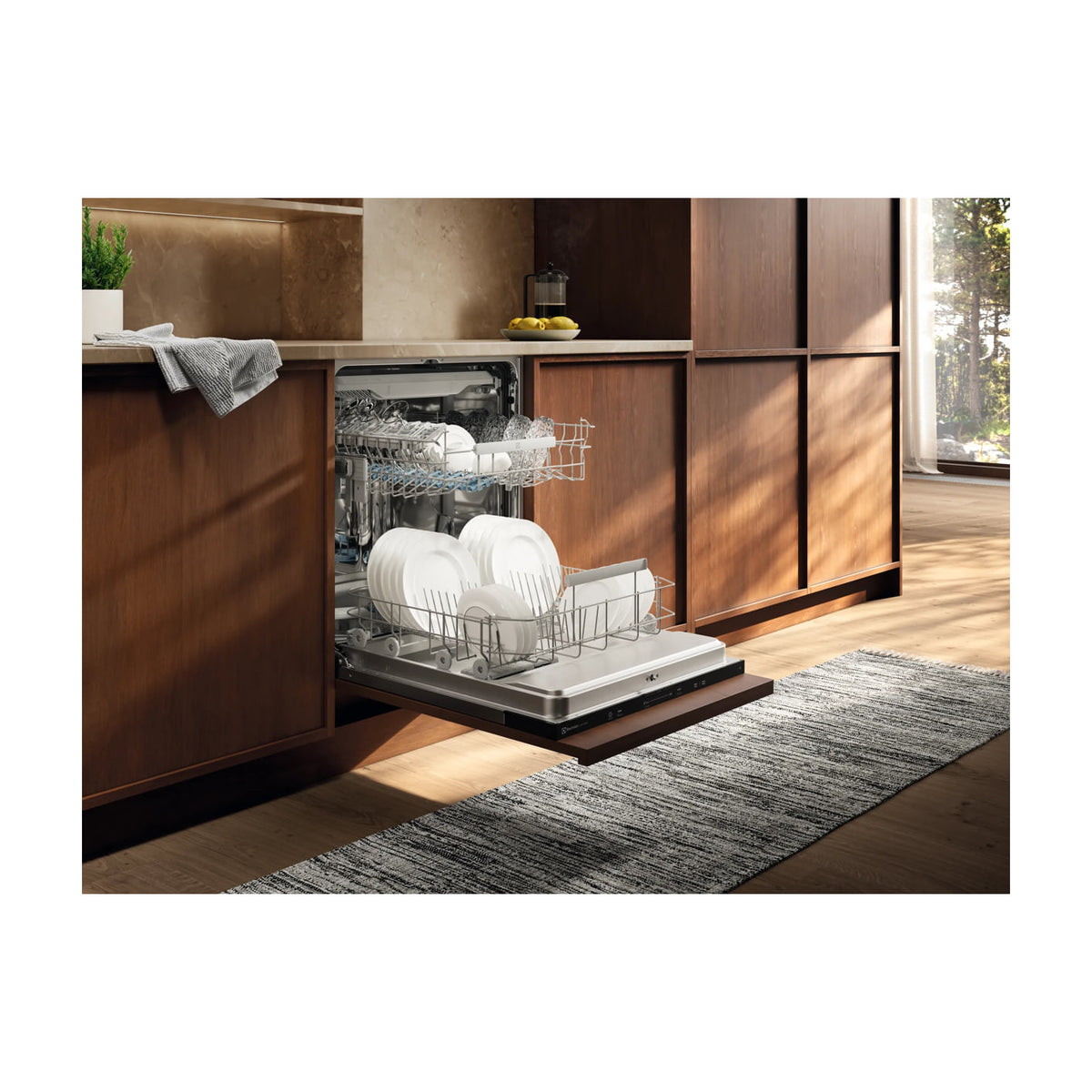 Lavavajillas integrable Electrolux E62LB202S, 60 cm, 14 cubiertos, 44 dB