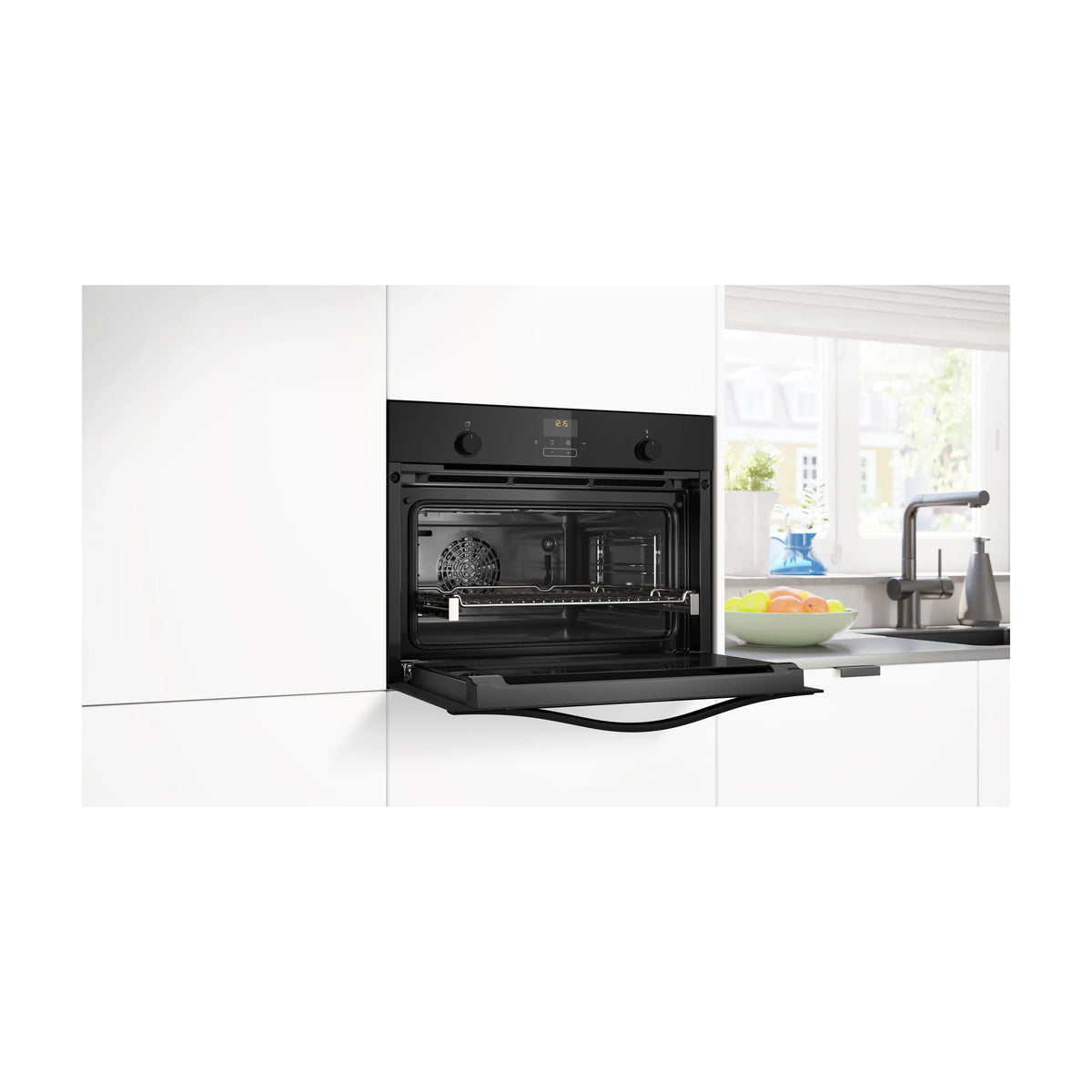 Horno compacto Balay 3CB5159N3, 47 l, Aqualisis y cristal negro