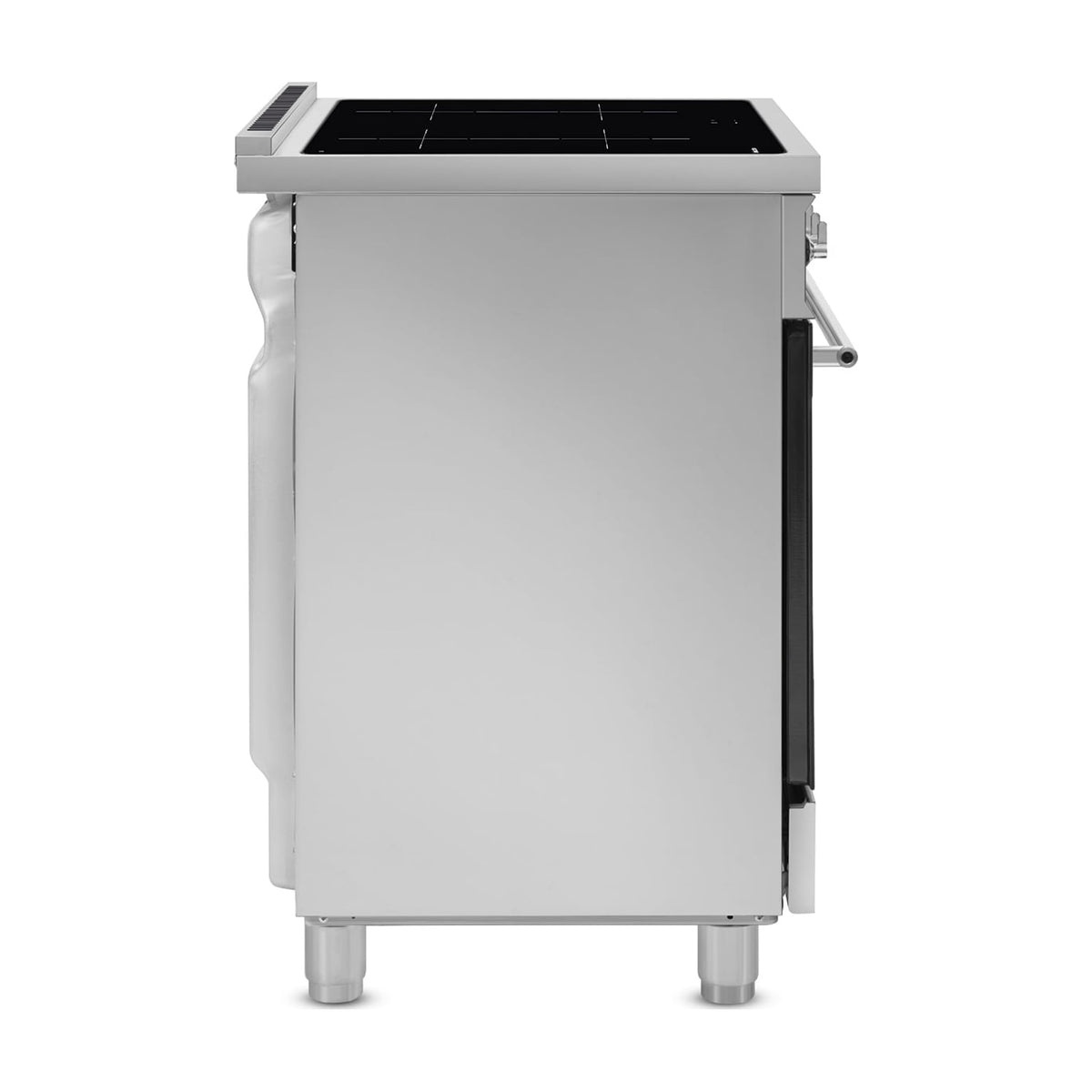 Cocina de inducción Smeg C6IPXM2, horno pirolítico de 70 l, inox