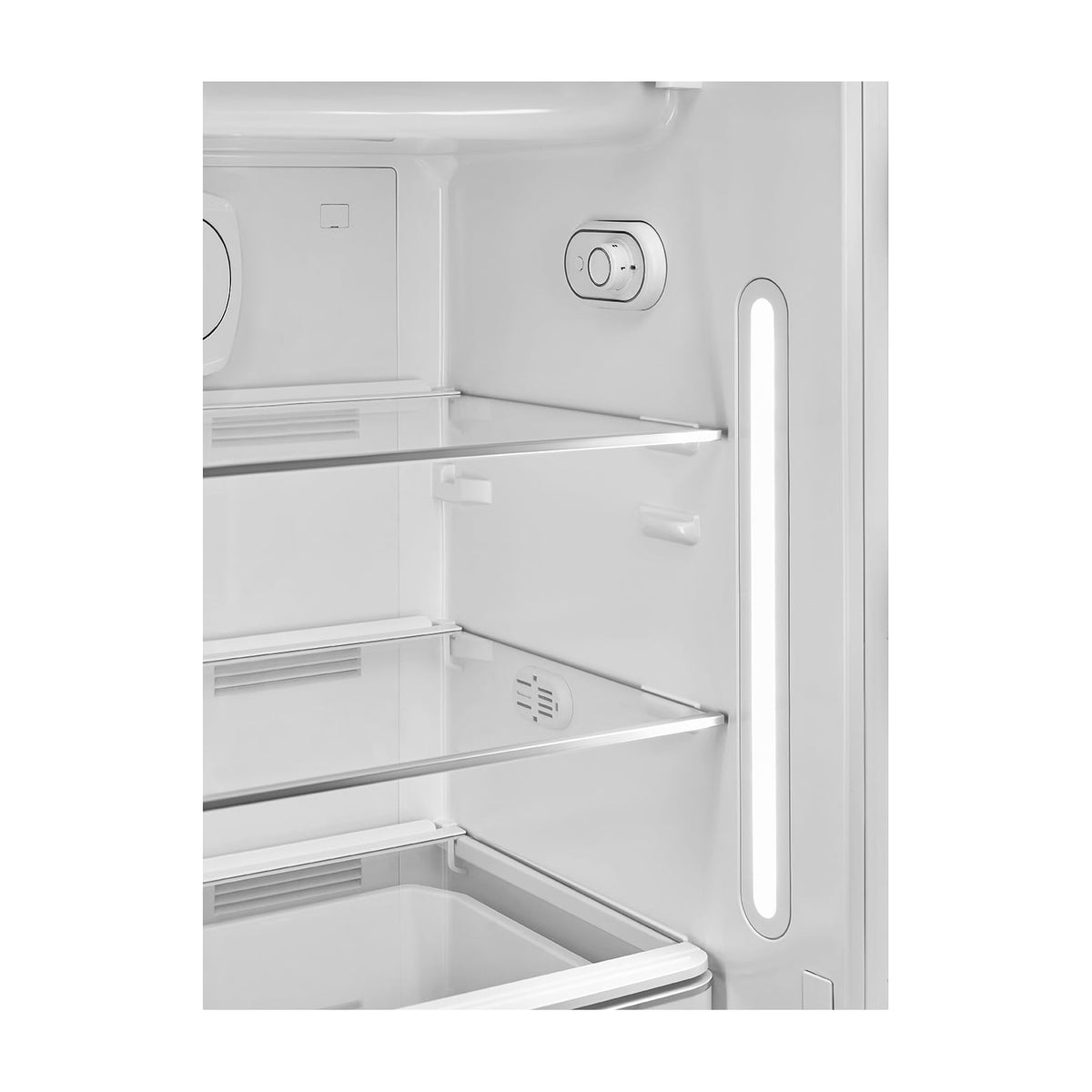 Frigorífico de una puerta Smeg FAB28RSV6, 270 l, plata