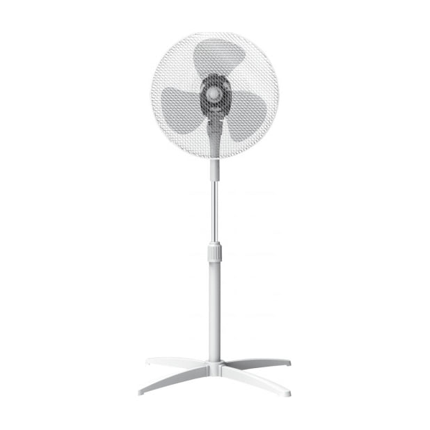 Ventilador de pie FM PX-40, 40 W y aspas de 40 cm