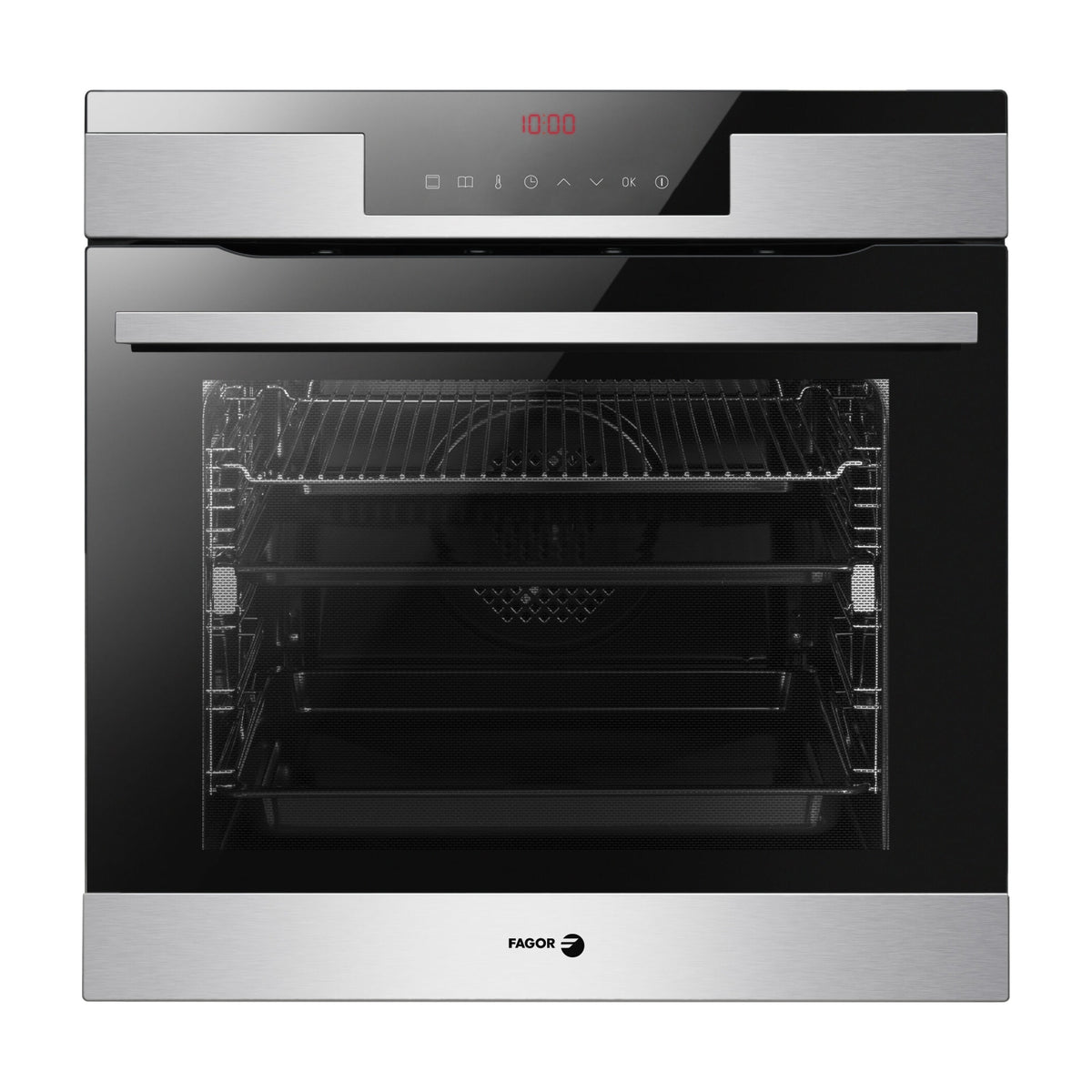 Horno multifunción Fagor 8H-760TCX pirolítico de 77 litros en inox