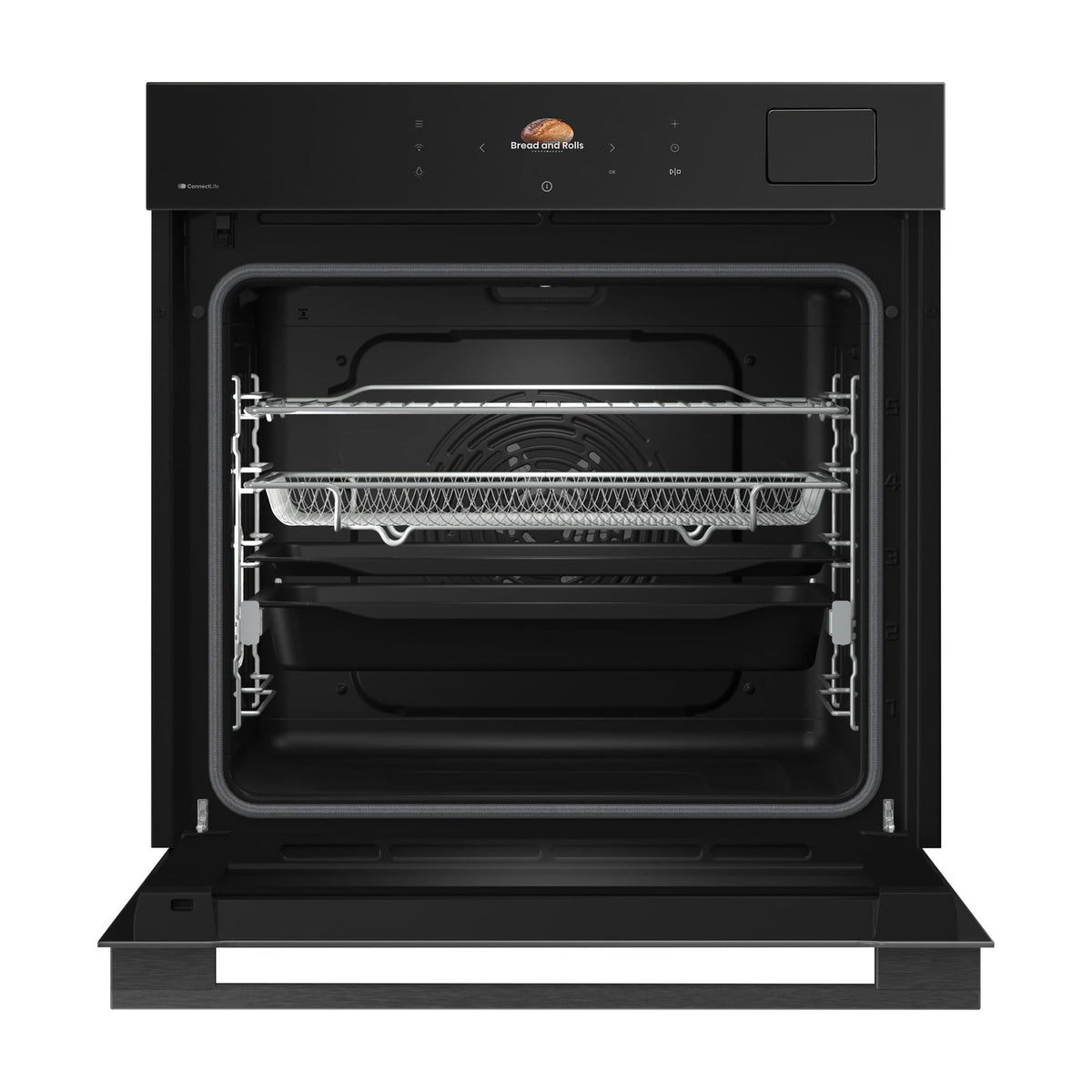 Horno Hisense BAS614P8B pirolítico de 77 l con WiFi
