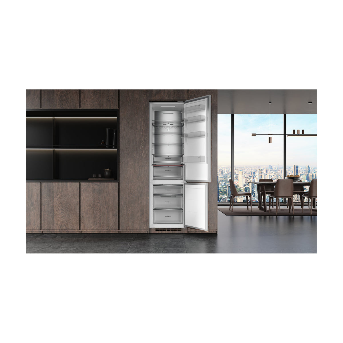 Frigorífico combi Teka RBF 88695 FI SLN integrable, 360 l y Total No Frost