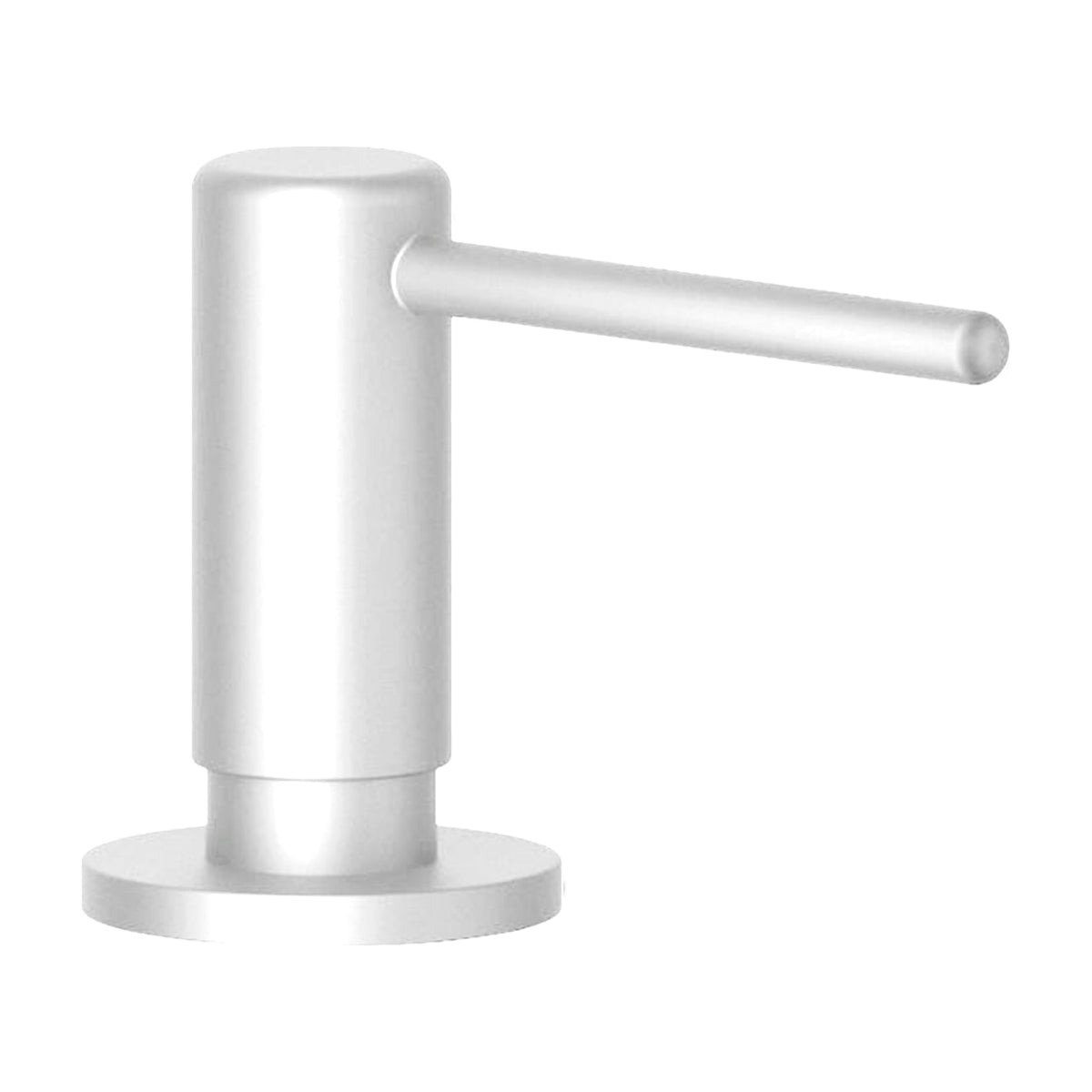 Dispensador de jabón Poalgi Nobili AVP3534WM empotrado, blanco mate, 300 ml