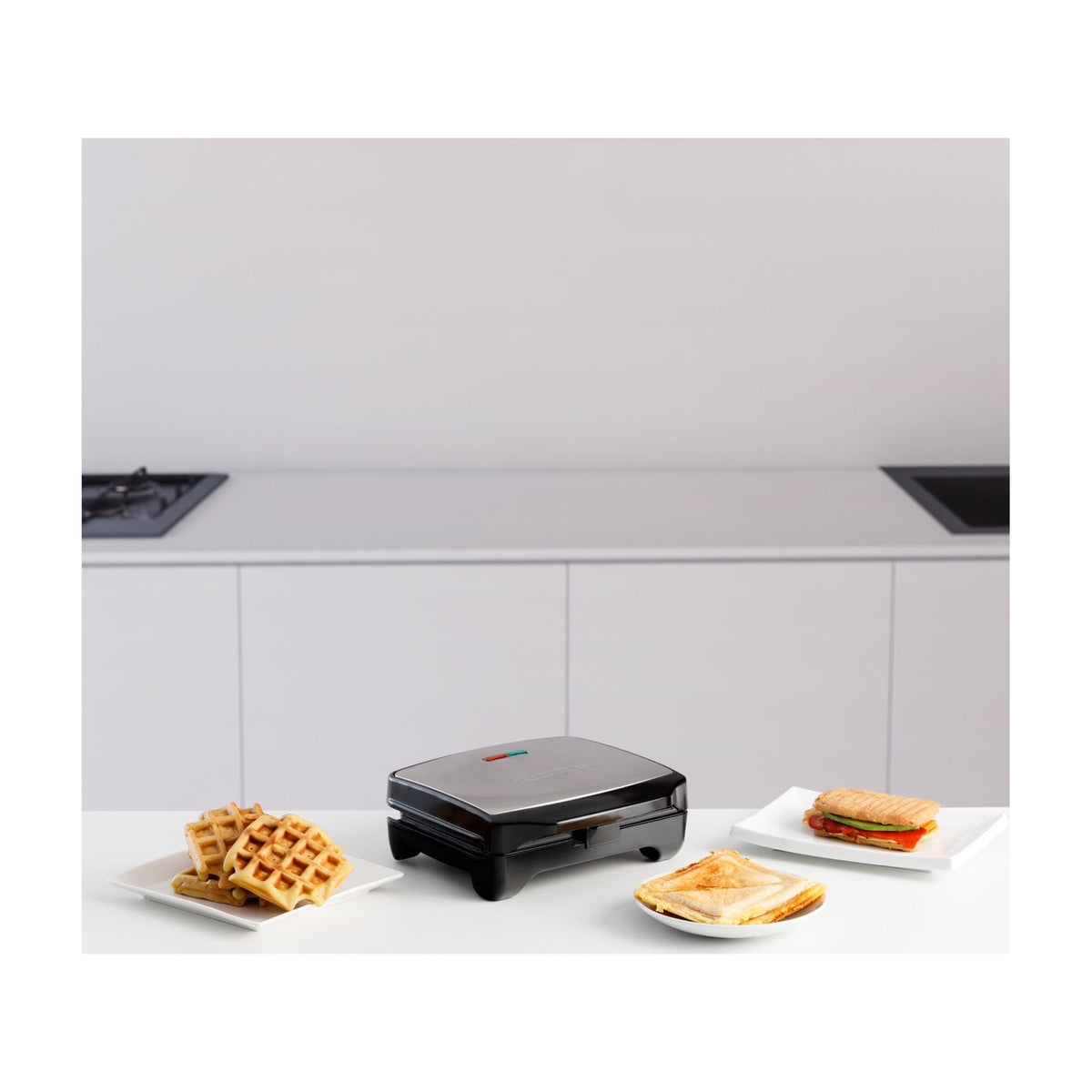Sandwichera Taurus Miami Premium de 900 W con 3 placas intercambiables