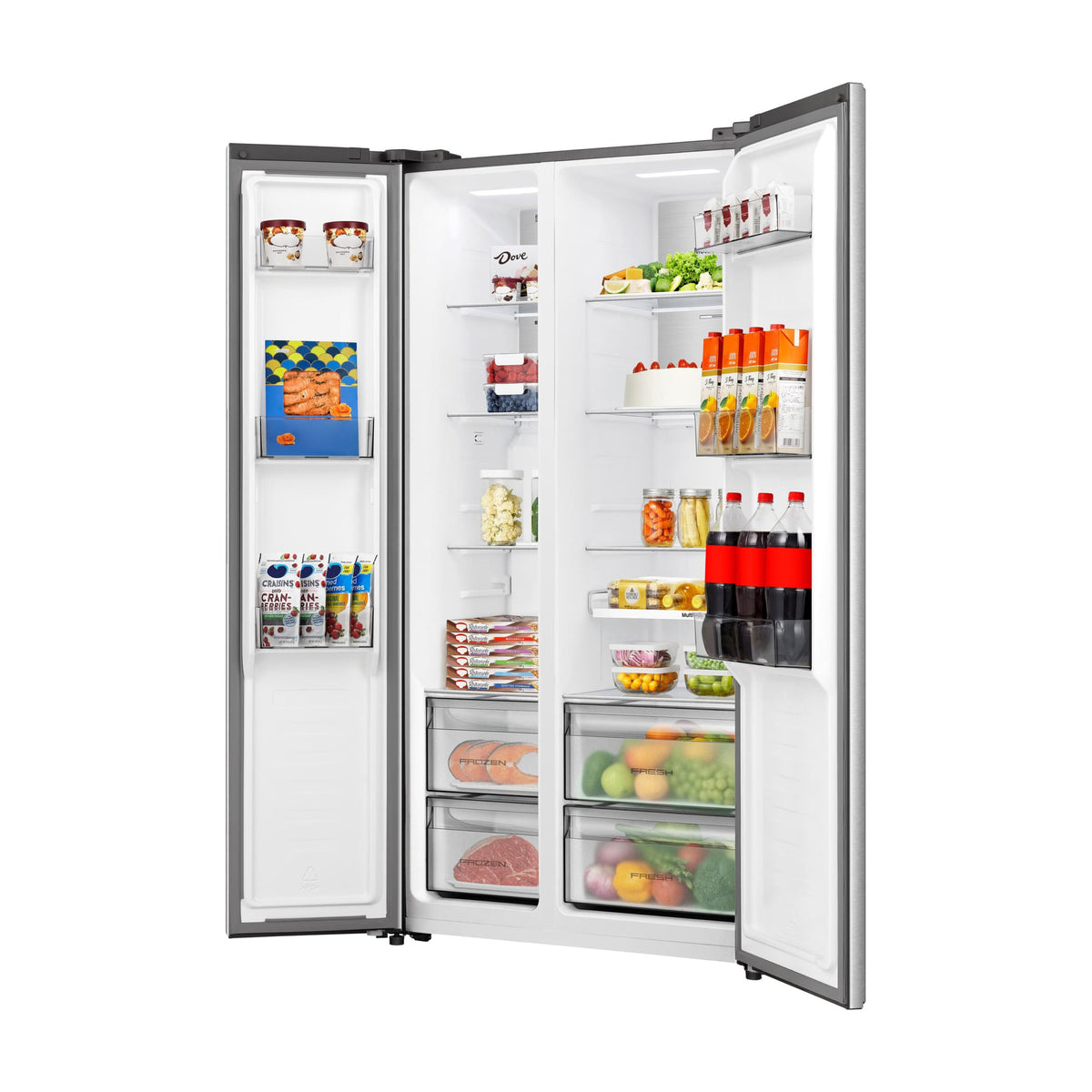 Frigorífico americano Hisense RS3P538NAIE de 527 l, Total No Frost
