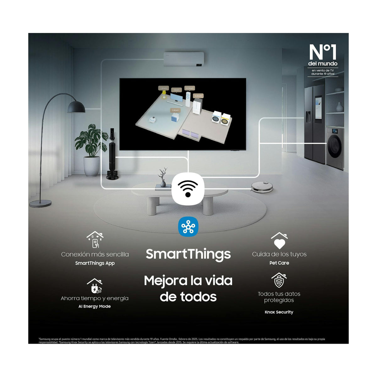 Televisor LED Samsung TU27F6005FKXSP de 27 pulgadas Full HD Smart TV