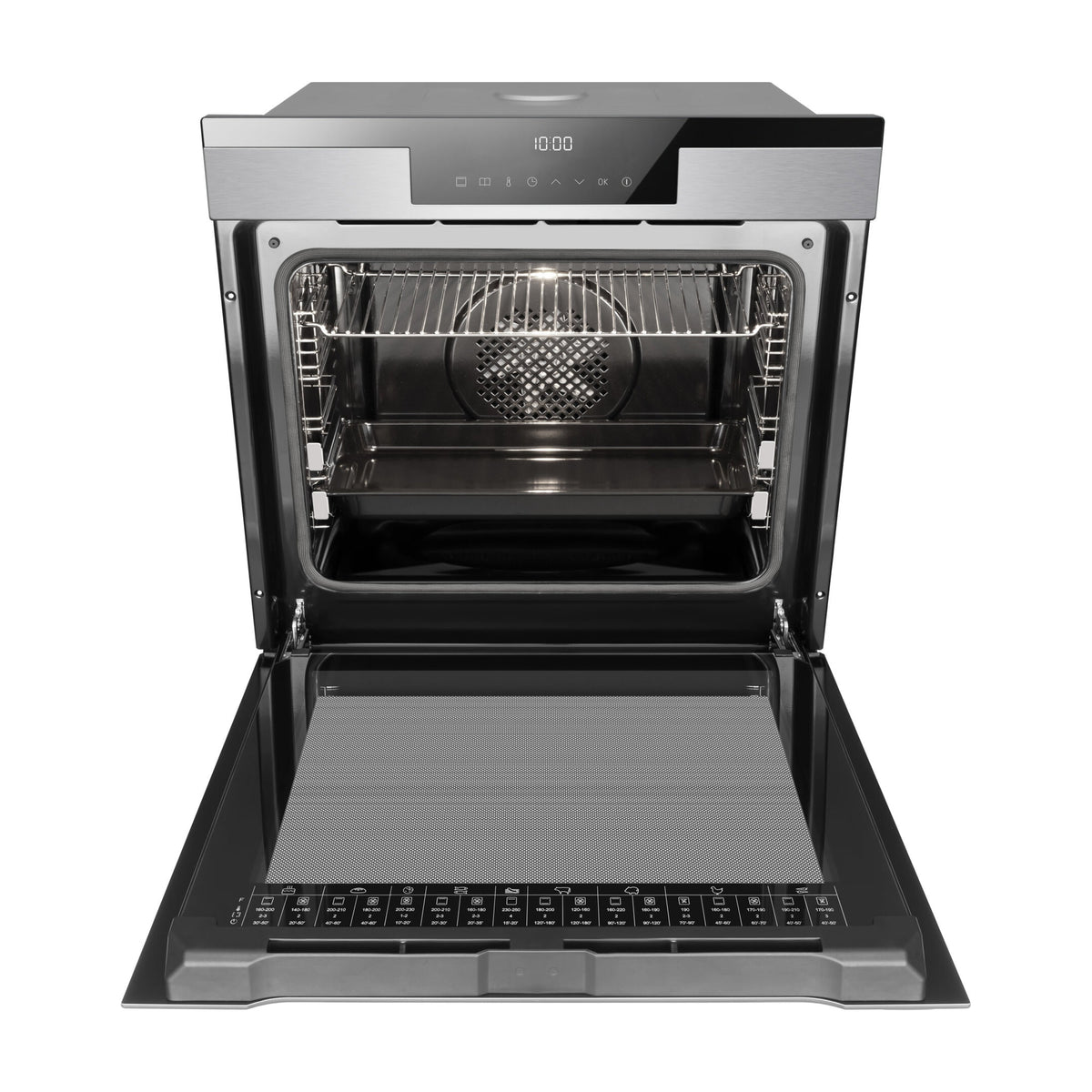 Horno multifunción Fagor 9H-195TCX de 77 l con control táctil, inox