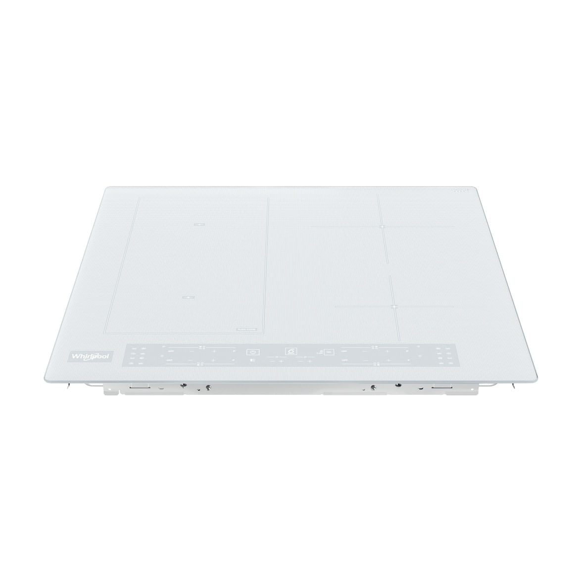 Placa de inducción Whirlpool WL B4560 NE/W con 4 zonas y FlexiCook, blanca