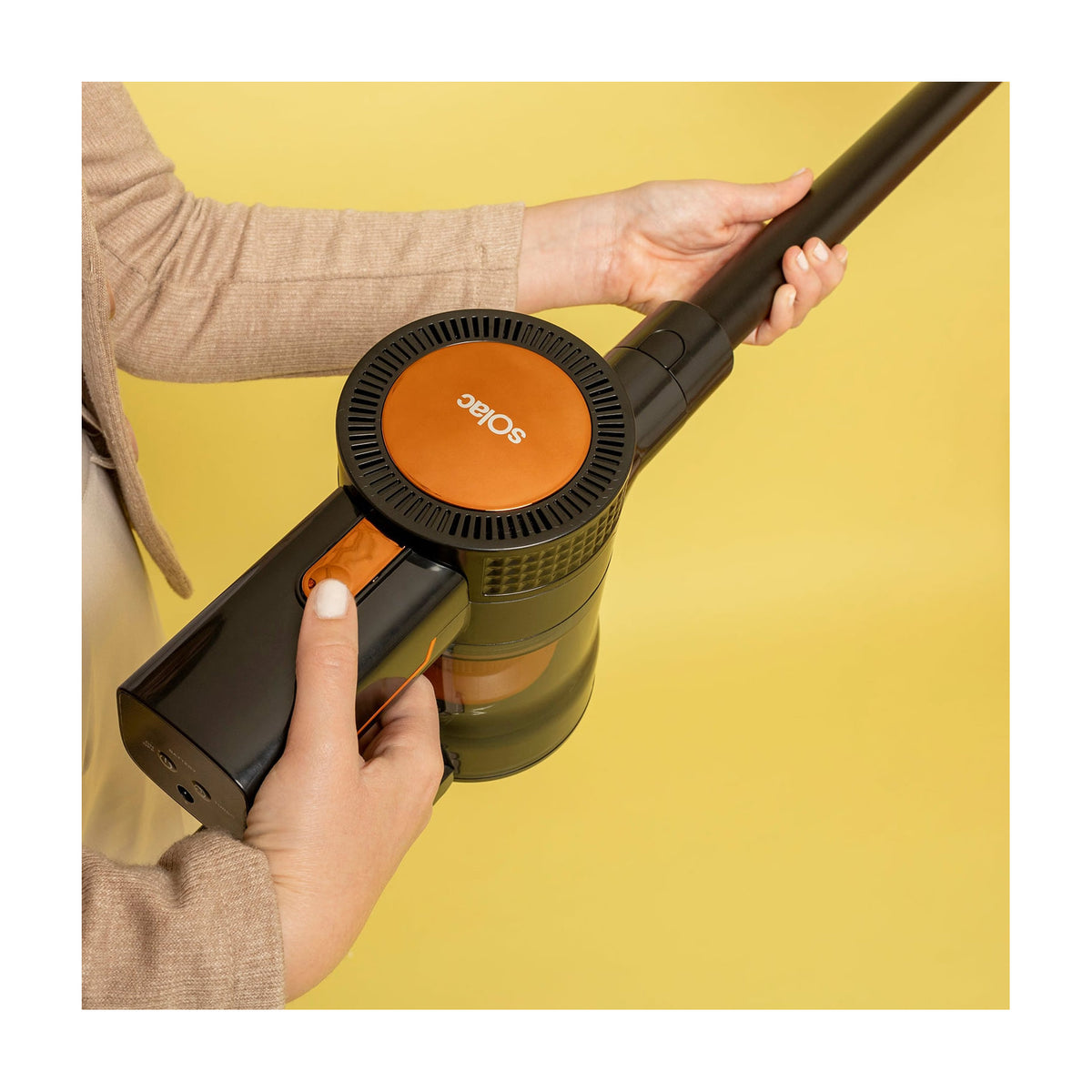 Aspirador escoba Solac S200 Radiant AE2509 sin cable, hasta 40 min