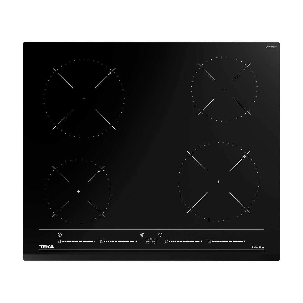 Placa de inducción Teka IZC 64010 MSS, 4 zonas y 7200 W
