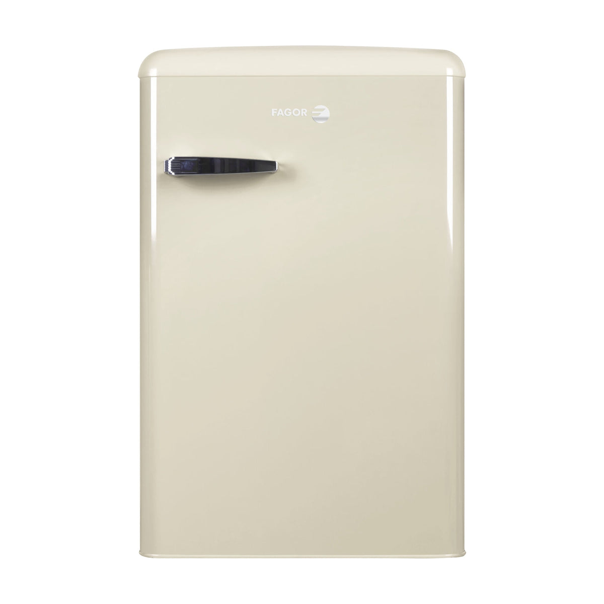 Frigorífico de una puerta Fagor 3FFV-855BG retro beige, 108 l