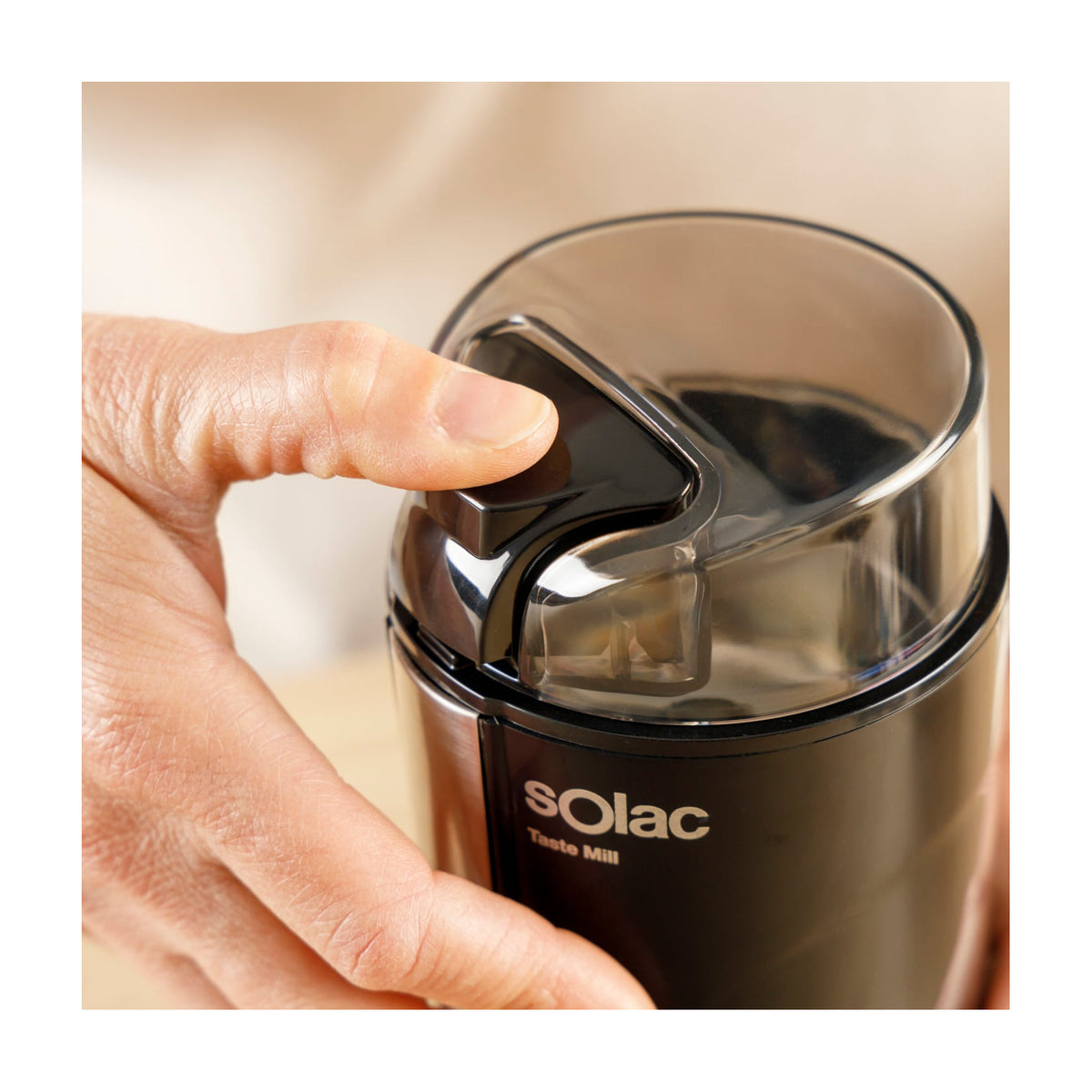 Molinillo de café Solac MC6252 Taste Mill, 200 W y 70 g