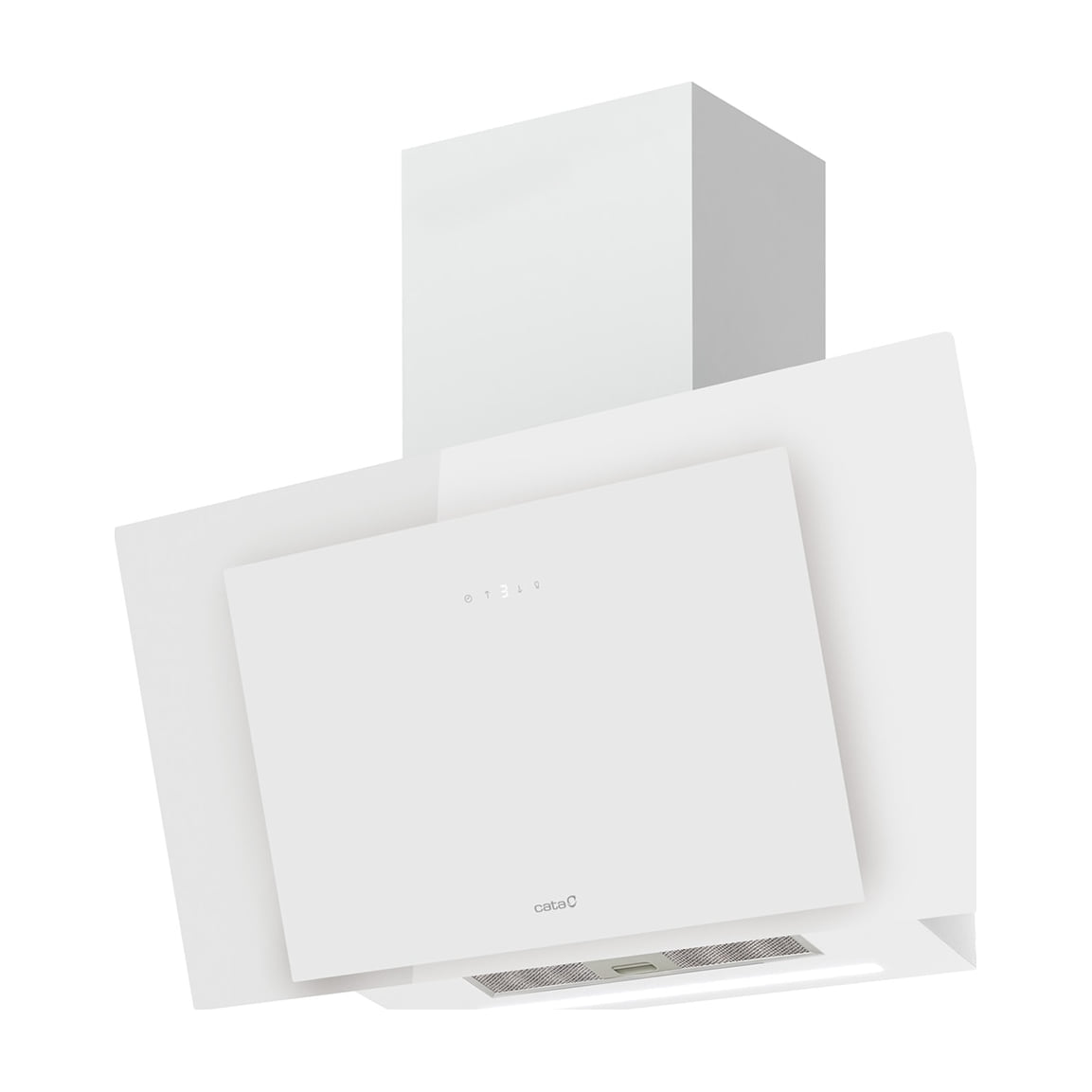 Campana decorativa CATA Thalassa Evo 900 GWH /A, 90 cm, cristal blanco