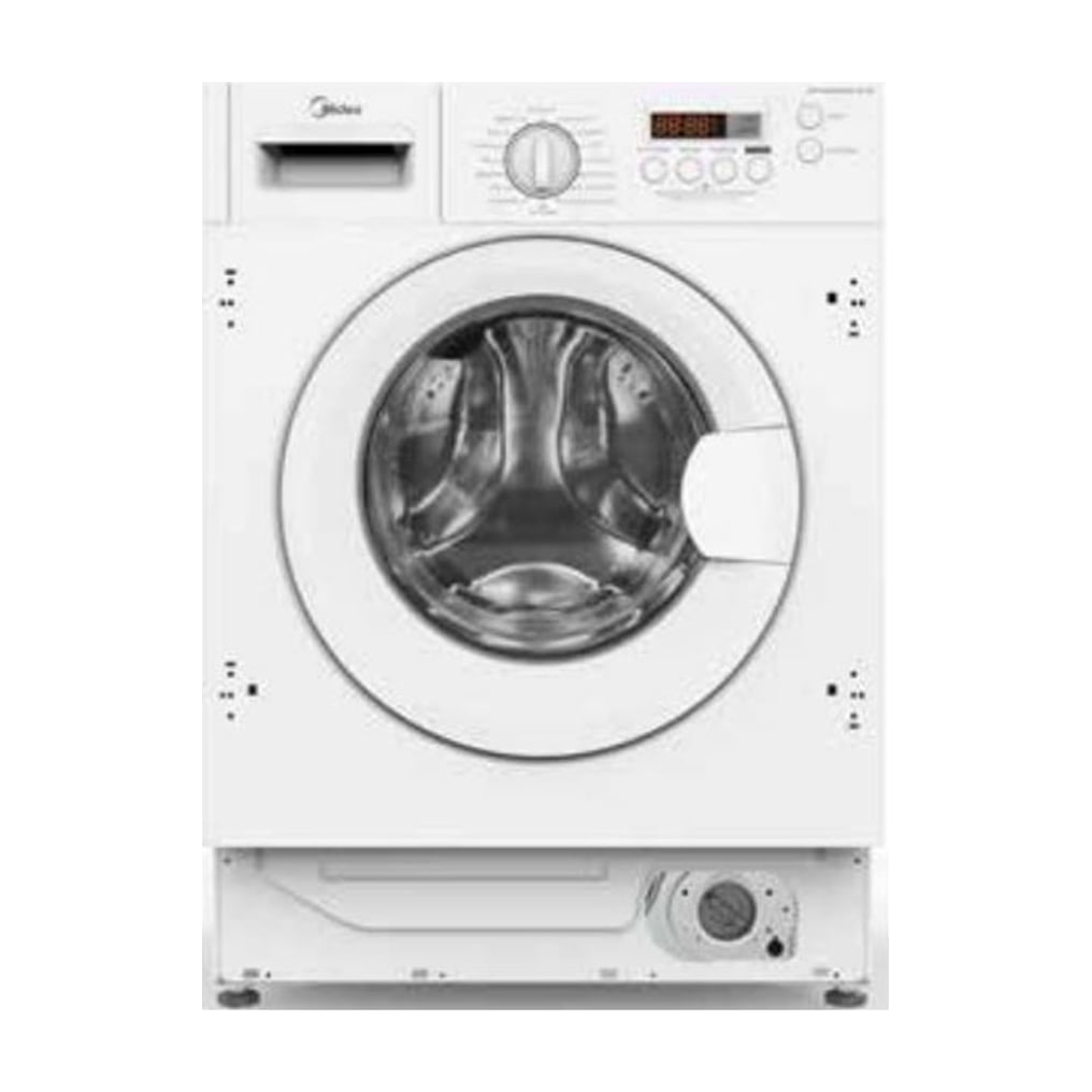 Lavadora integrable Midea MFG10W80BA/W-ES, 8 kg y 1400 rpm