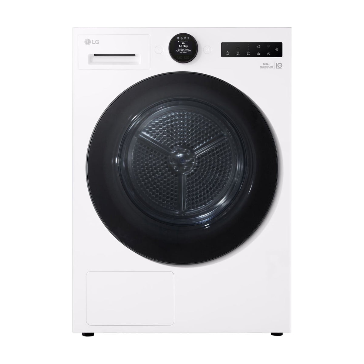 Secadora LG RHX7010TLB de 10 kg con bomba de calor y Wi-Fi