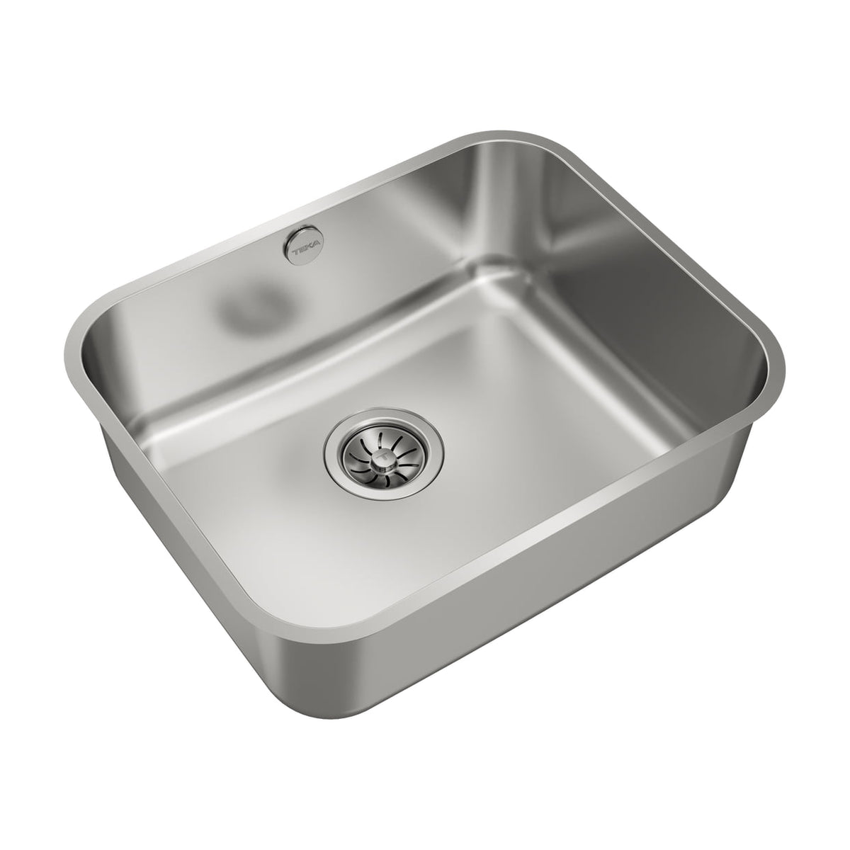 Fregadero Teka BE 50.40 Plus de acero inoxidable, bajo encimera, una cubeta