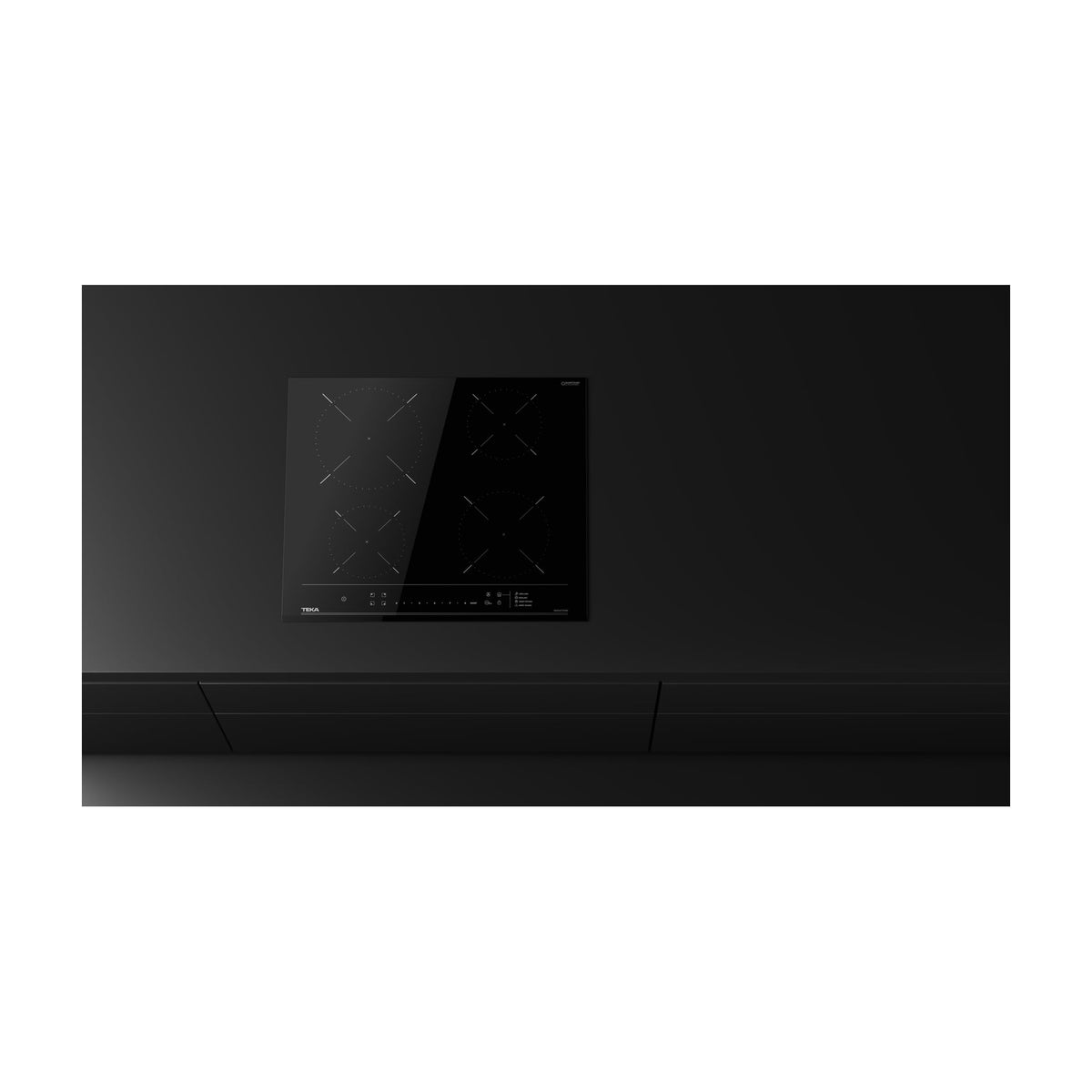 Placa de inducción Teka IZC 64215 FST BK, 4 zonas y 60 cm
