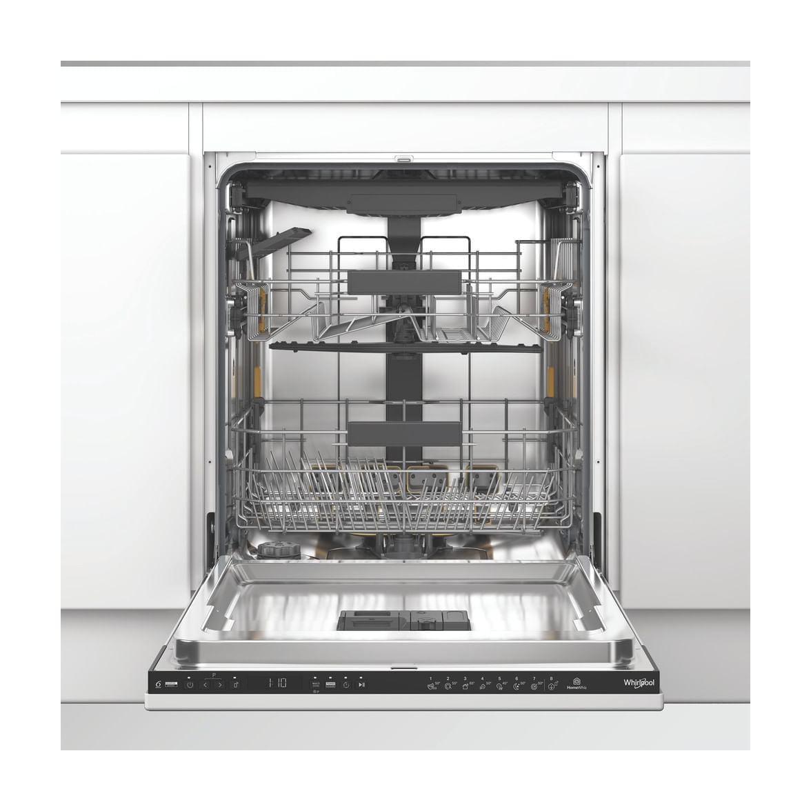 Lavavajillas integrable Whirlpool WH6ITC14B4N6LWS, 14 cubiertos y clase C